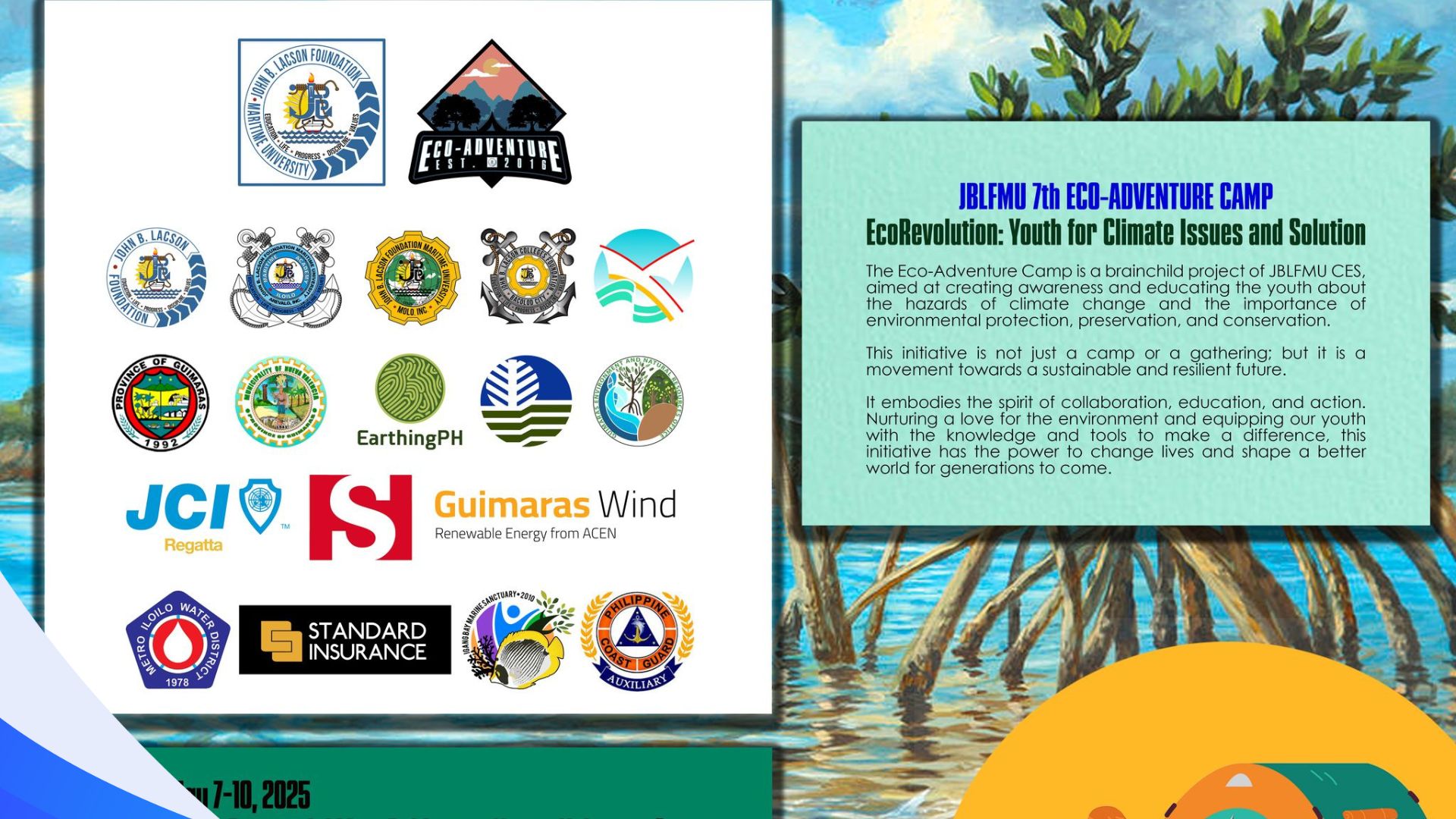 Collaborative Partners Drive the Success of the 7th JBLFMU Eco-Adventure Camp